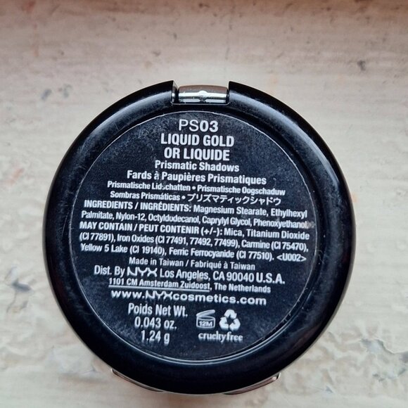 โจ NYX Prismatic Eyeshadow โ Liquid Gold ๐ - Picture 2 of 2